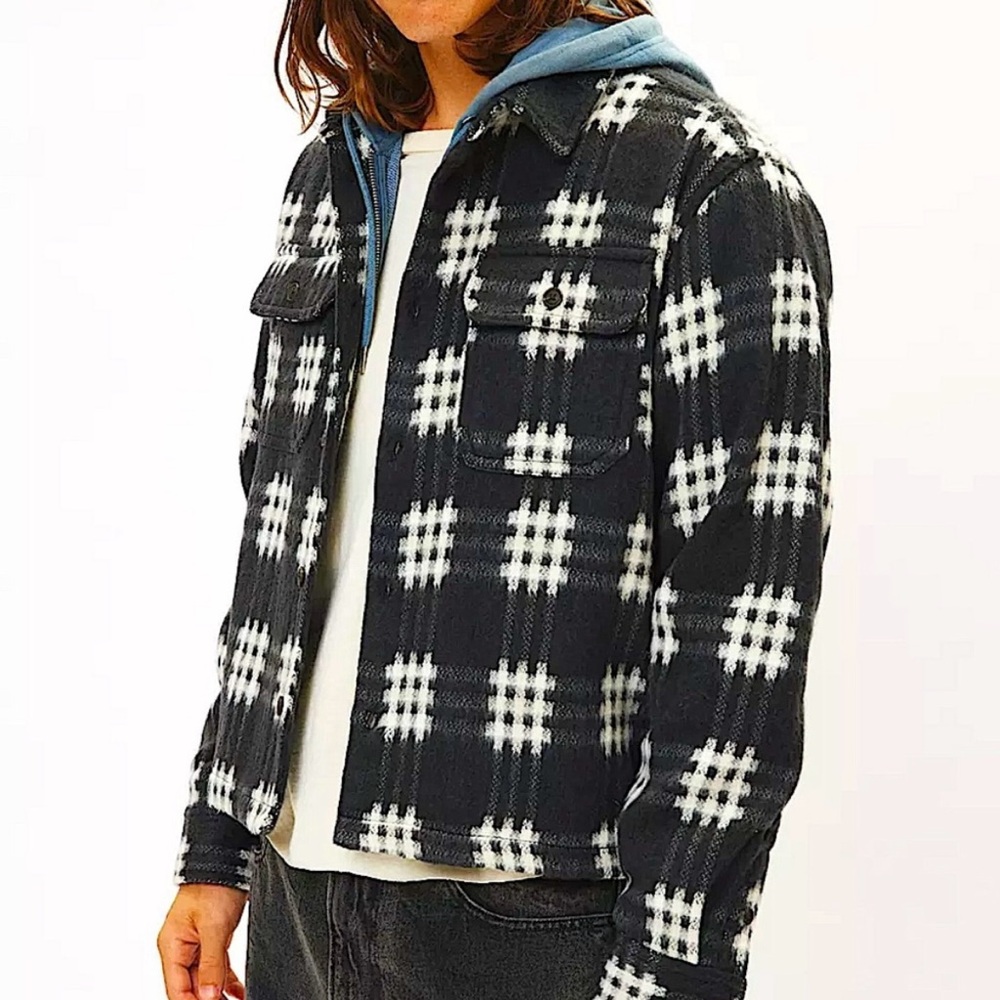 BDG Monochrome Plaid Jacket